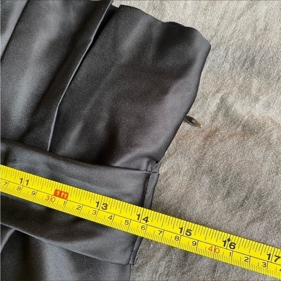 Zara Studio Women’s VOLUMINOUS DRESS LIMITED EDITION Black Satin Halter Mini - Picture 8 of 10